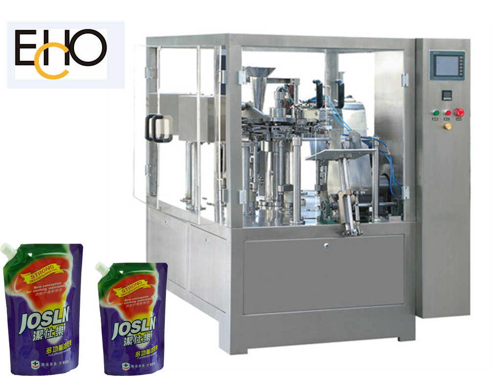 دستگاه بسته بندی پاکتی آبمیوه - سس - و..